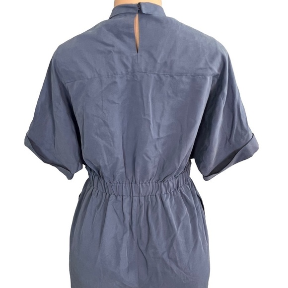 3/$30 🍂 A loves a Blue Short Sleeve Wide Leg Jumpsuit - Picture 8 of 9